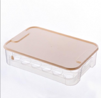  Household plastic eggs holder storage box	