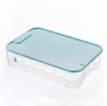  Household plastic eggs holder storage box	