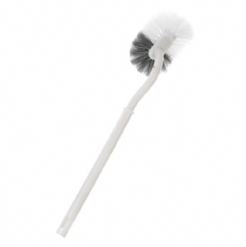  New long handle no dead corner wall mounted plastic toilet household cleaning brush with soft wool	