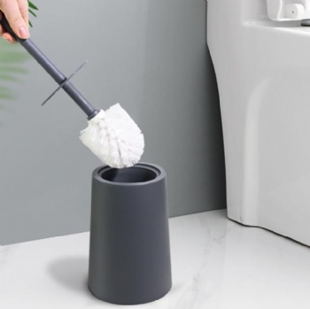  马桶刷套装带底座浴室塑料清洁卫生间长柄刷	