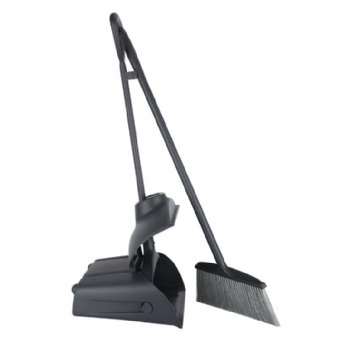  Windproof dustpan plastic broom set leakproof garbage shovel broom hospital hotel	