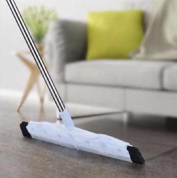  Household garbage hair clean magic plastic broom dustpan and wiper set	