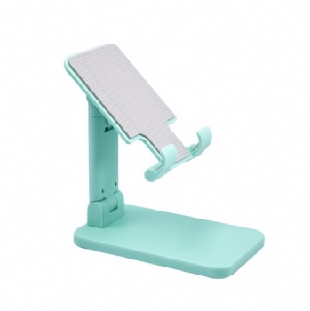 Stretched adjustable angle portable compact light plastic table top folding bracket