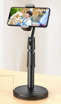  Portable mobile phone video live lifting telescopic desktop bracket multi-functional lazy TV viewers bracket	