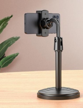  Portable mobile phone video live lifting telescopic desktop bracket multi-functional lazy TV viewers bracket	