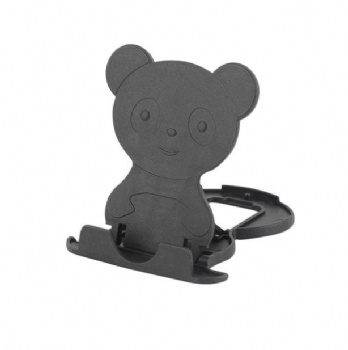 Bear gift cartoon card lazy plastic folding mobile phone stand bracket