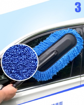  Nanofiber dust duster vehicle multifunctional telescopic brush	