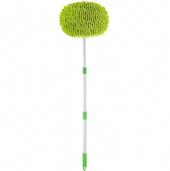  Chenille telescopic car wash mop car dust cleaning soft wool cleaning sponge car wipe glove tool	