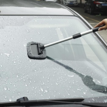  铝合金伸缩洗汽车挡风玻璃清洁擦	